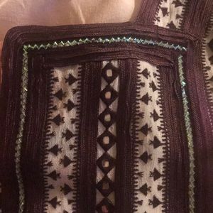 Sheer silk dress
